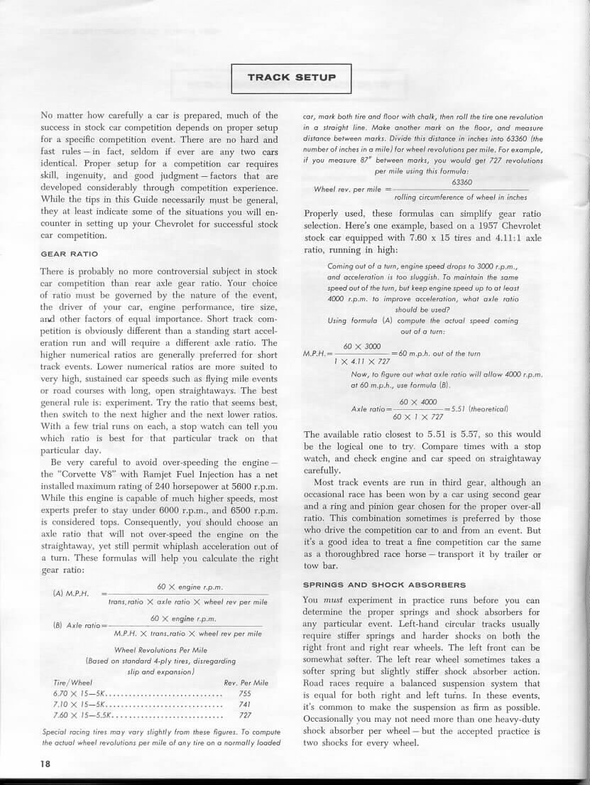 1957 Chevrolet Stock Car Guide Page 14